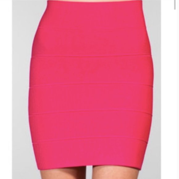 BCBGMaxAzria Dresses & Skirts - BCBGMaxAzria I Hot Pink AzaLea Bodycon Mini Skirt
